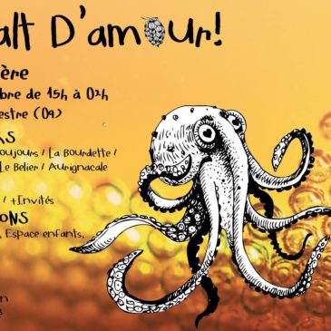 En Malt d’Amour ! Fête de la bière à Ste Croix Volvestre (09) – Samedi 3 nov