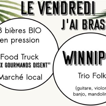 Le vendredi, j’ai brasserie : WINNIPEG en concert (ven 3 juillet)