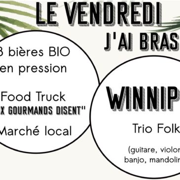 Le vendredi, j’ai brasserie : WINNIPEG en concert (ven 3 juillet)